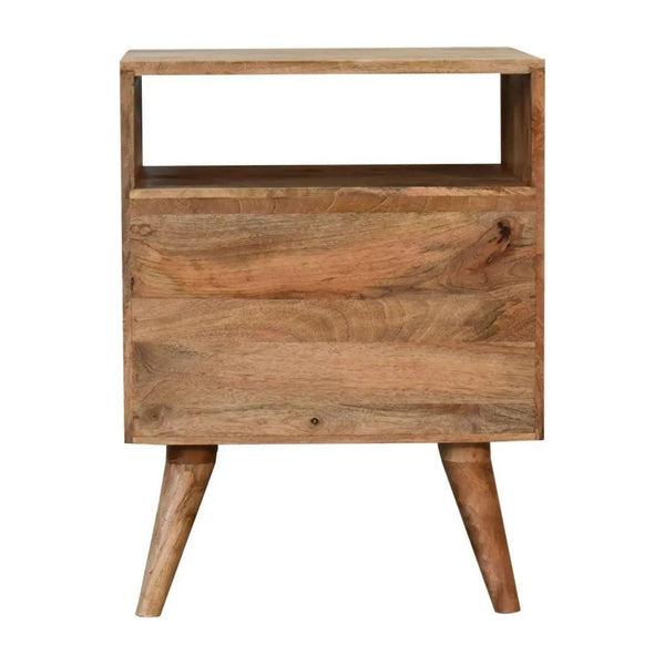 Classic Oak-ish Bedside – Durable & Elegant Wooden Bedside Table