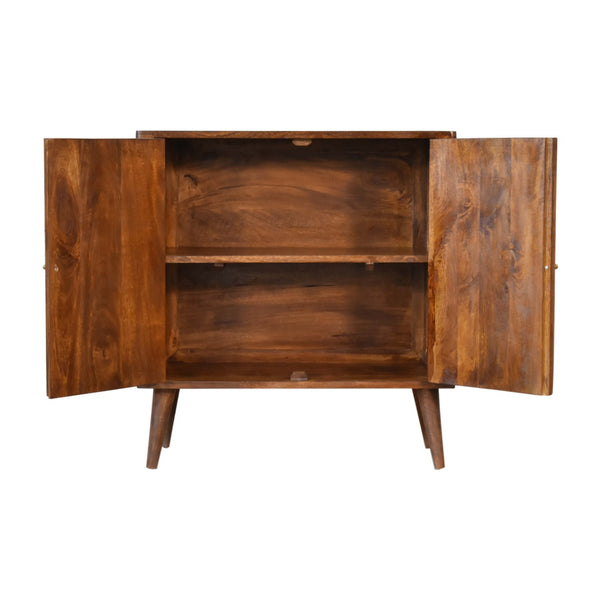 Chestnut Arch Cabinet - Living with Luxury