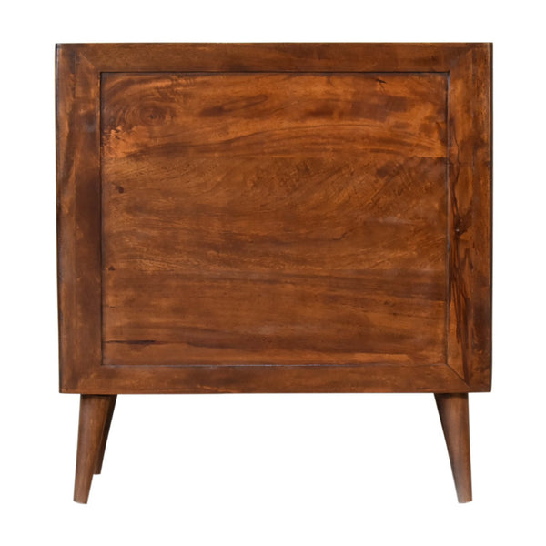 Chestnut Arch Cabinet - Living with Luxury