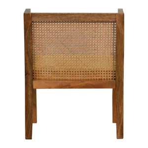 Larissa Mustard Cotton Velvet Chair