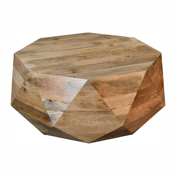 Geo Solid Wood Coffee Table - Living with Luxury