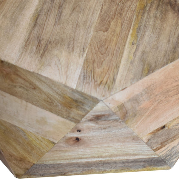 Geo Solid Wood Coffee Table - Living with Luxury