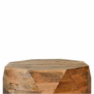 Geo Solid Wood Coffee Table - Living with Luxury