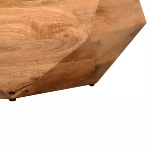 Geo Solid Wood Coffee Table - Living with Luxury