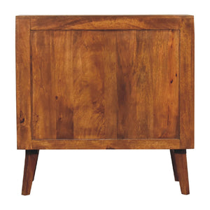 Carved Chestnut Cabinet - Living with Luxury