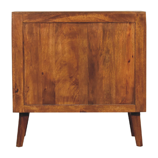 Carved Chestnut Cabinet - Living with Luxury