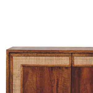 Carved Chestnut Cabinet - Living with Luxury
