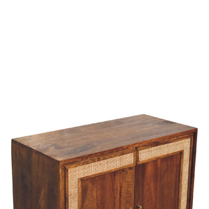 Carved Chestnut Cabinet - Living with Luxury