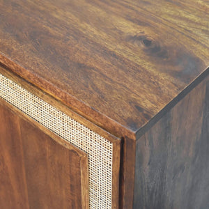 Carved Chestnut Cabinet - Living with Luxury