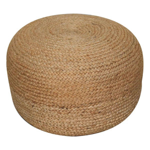 Natural Jute Pouffe