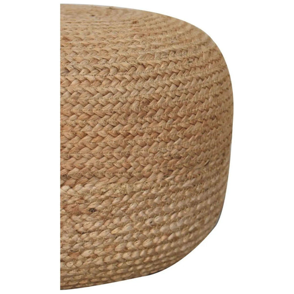 Natural Jute Pouffe