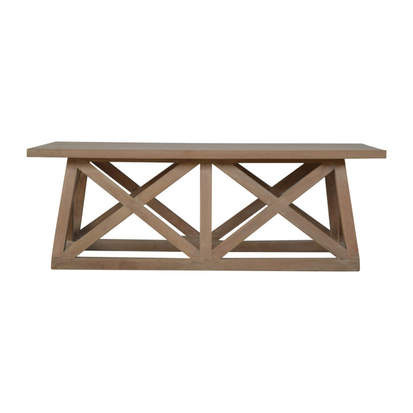 Mango Wood Tristle Coffee Table - Living with Luxury
