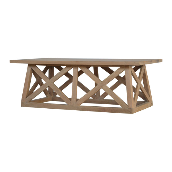 Mango Wood Tristle Coffee Table - Living with Luxury