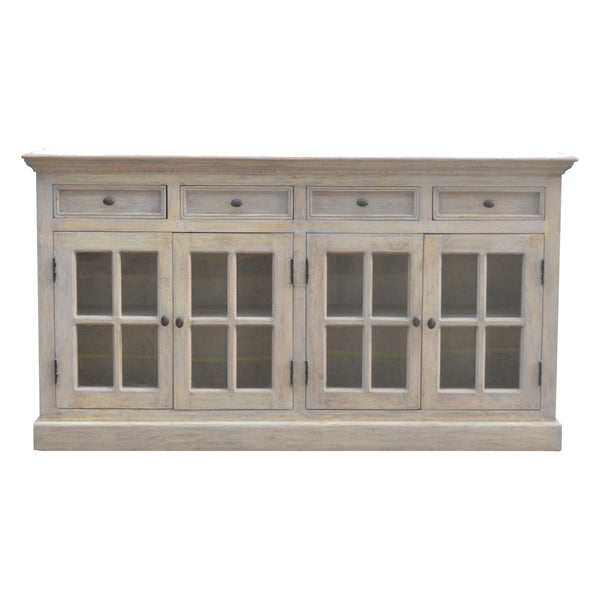 Large Stone Wash Glazed Sideboard - Living with Luxury