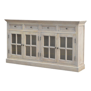 Large Stone Wash Glazed Sideboard - Living with Luxury