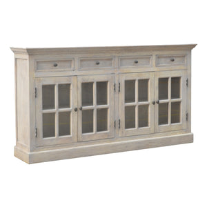Large Stone Wash Glazed Sideboard - Living with Luxury
