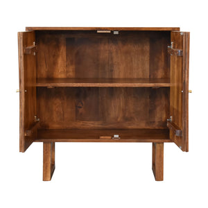 U-Shape Chestnut Sunrise Cabinet - Living with Luxury