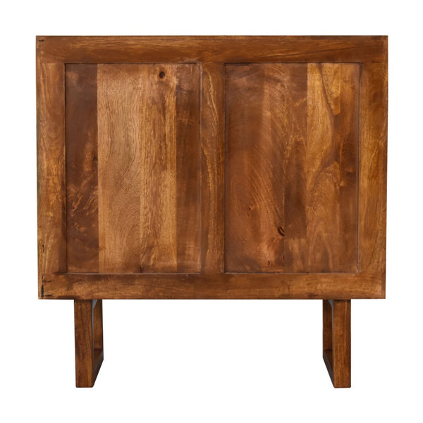 U-Shape Chestnut Sunrise Cabinet - Living with Luxury