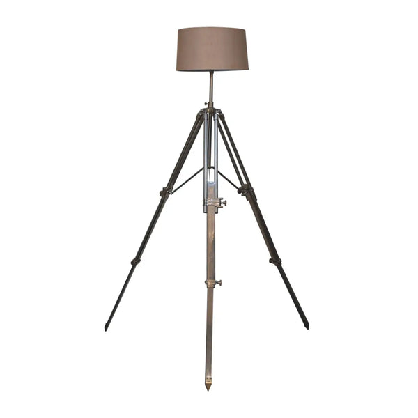 Chrome Tripod Lamp