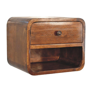 Mini Curve Floating Bedside