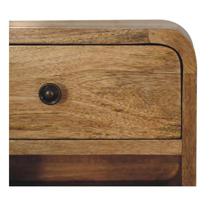 Mini Oak-ish Floating Open Bedside
