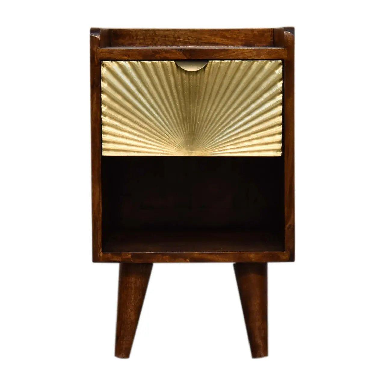 Mini Manila 1 Drawer Bedside