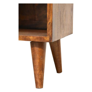 Mini Manila Gold 1 Drawer Bedside