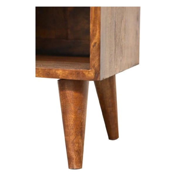 Mini Manila Gold 1 Drawer Bedside