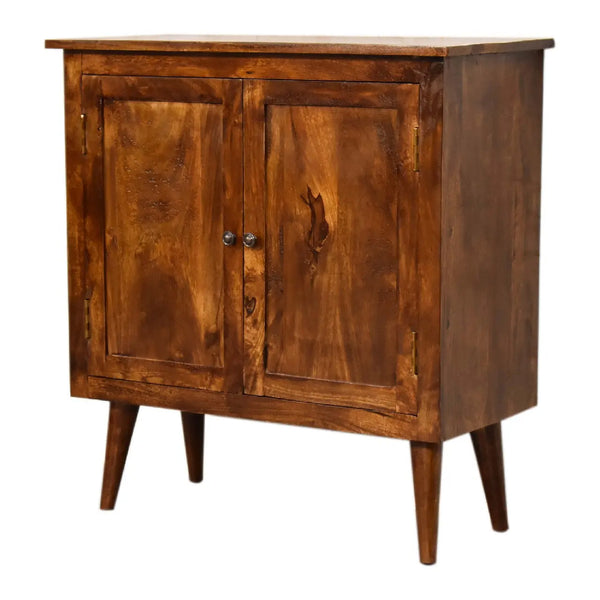 Chestnut Solid Nordic Cabinet — premium furniture at Living with Luxury