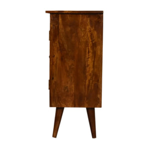Chestnut Solid Nordic Cabinet
