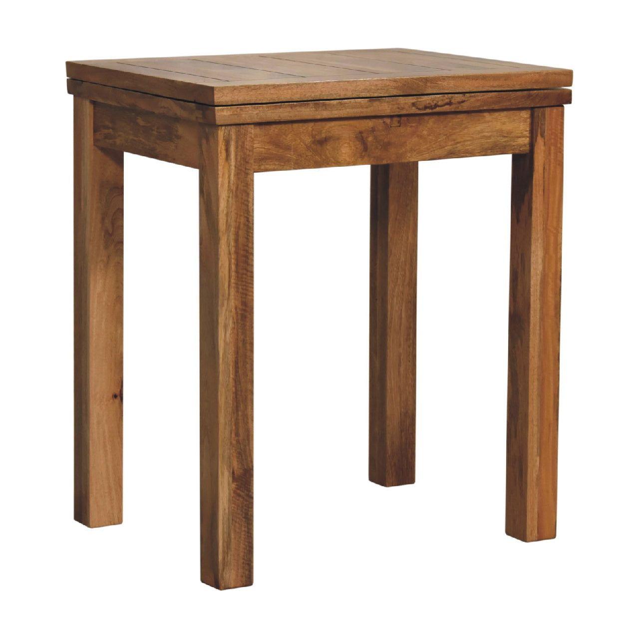 Mini Oak-ish Butterfly Dining Table Living with Luxury