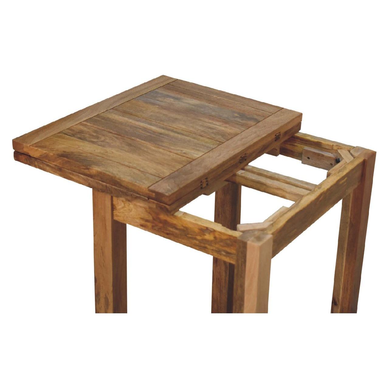 Mini Oak-ish Butterfly Dining Table Living with Luxury