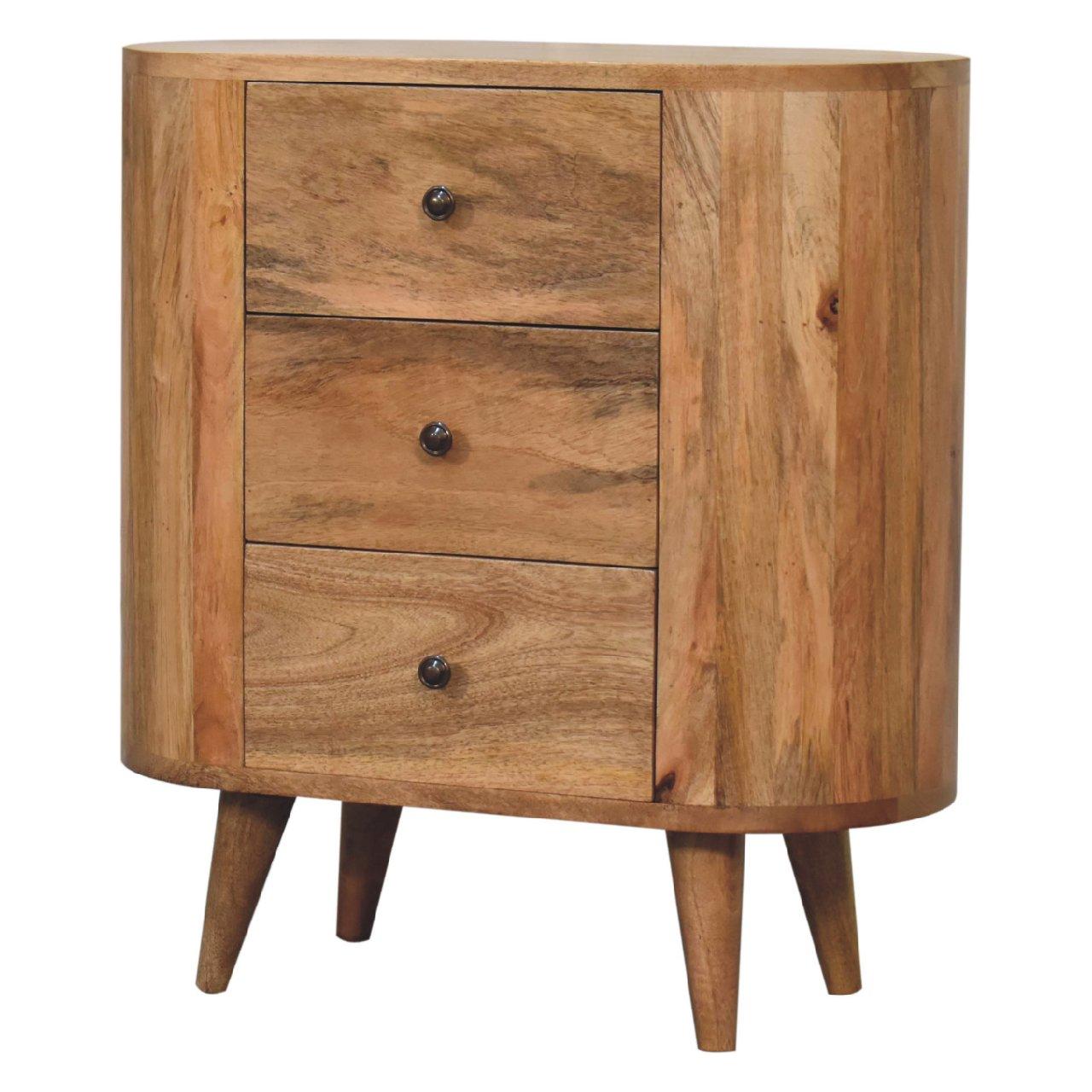 Mini Oak-ish Cabinet - Living with Luxury