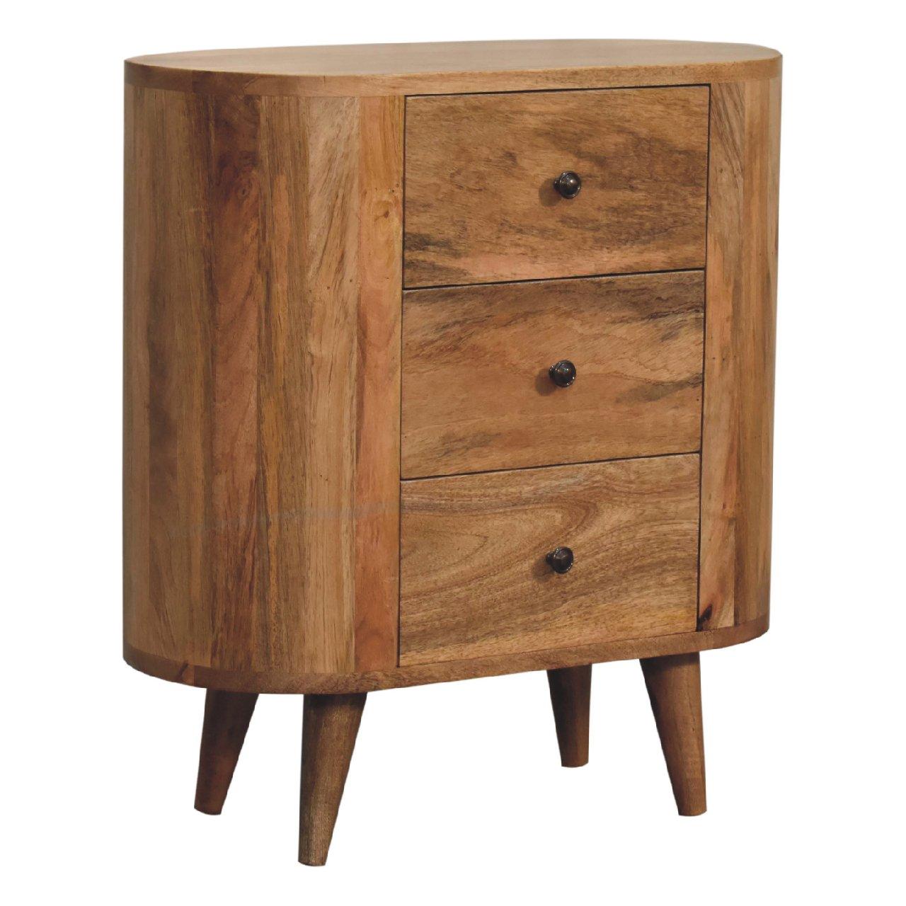 Mini Oak-ish Cabinet - Living with Luxury