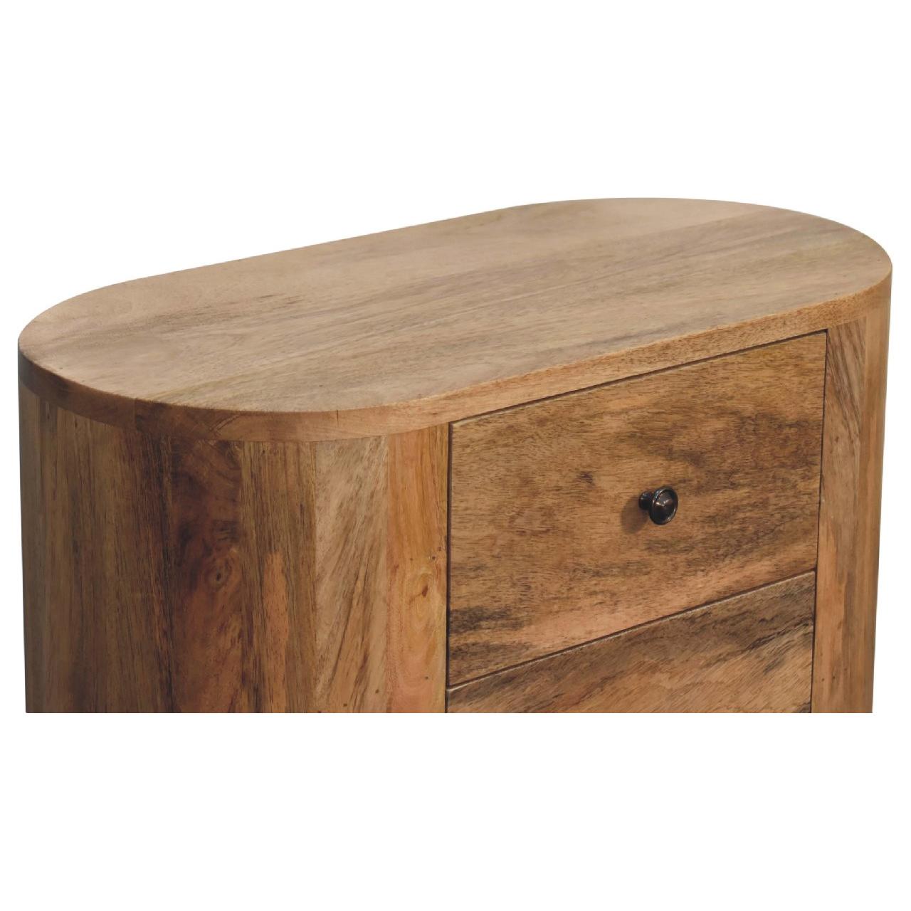 Mini Oak-ish Cabinet - Living with Luxury