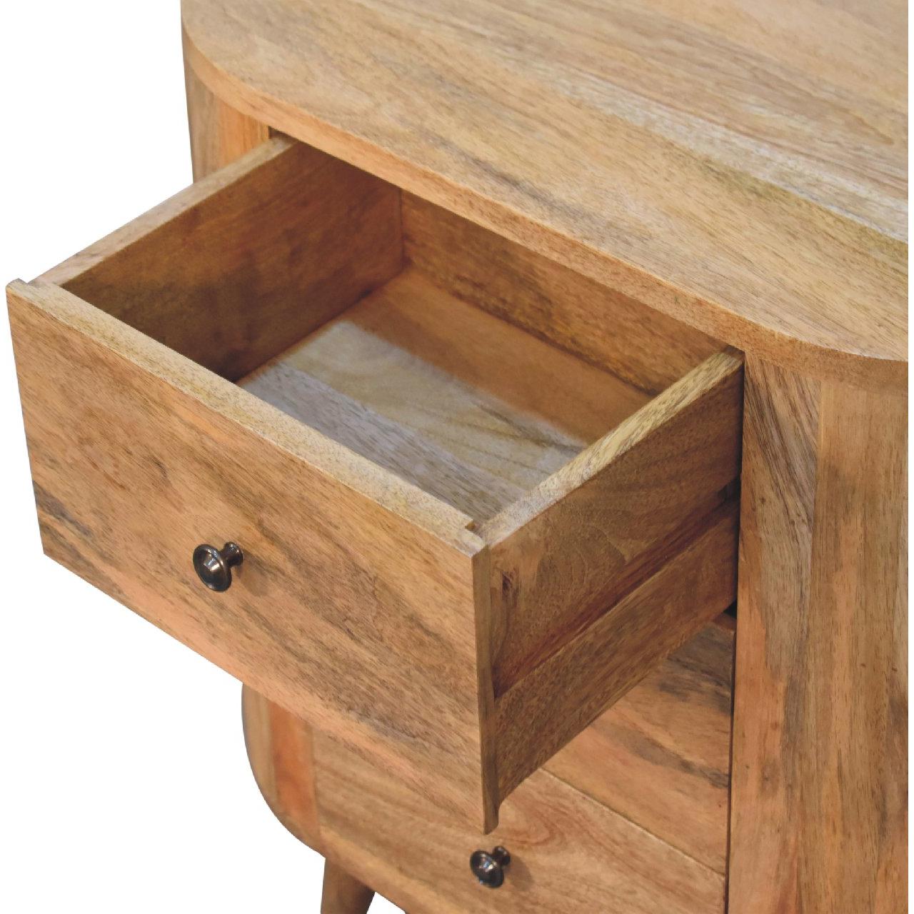 Mini Oak-ish Cabinet - Living with Luxury