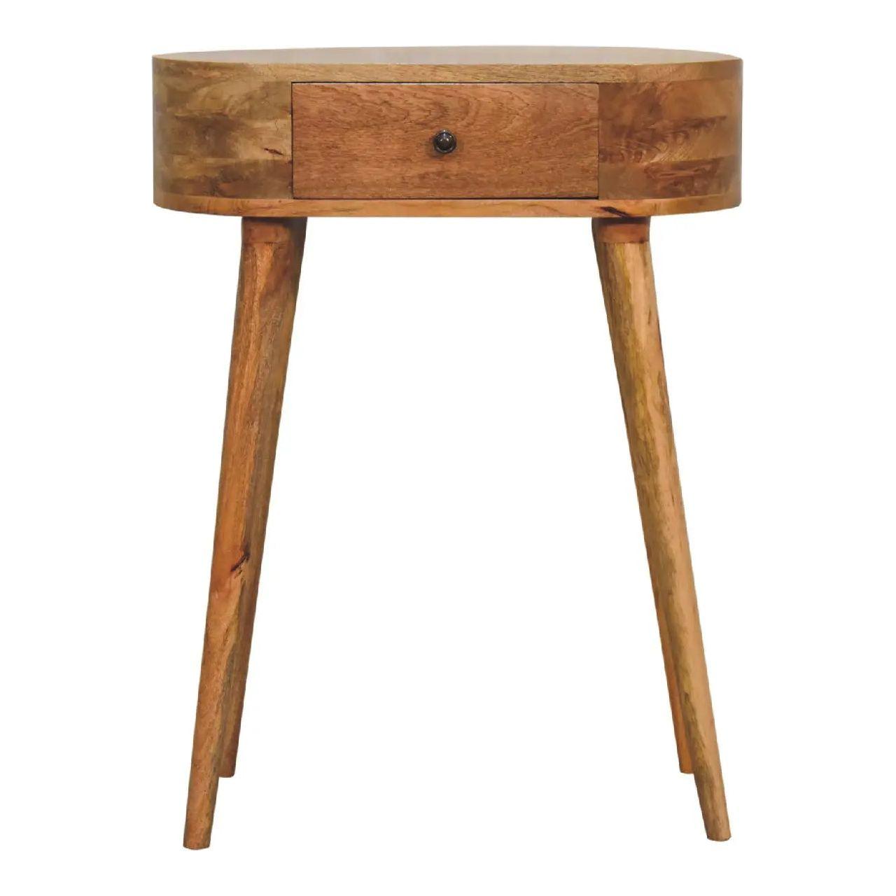 Mini Albion Oak-ish Console - Living with Luxury