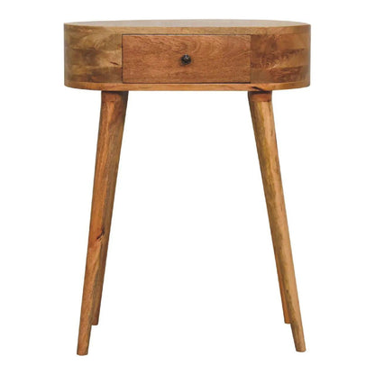 Mini Albion Oak-ish Console - Living with Luxury