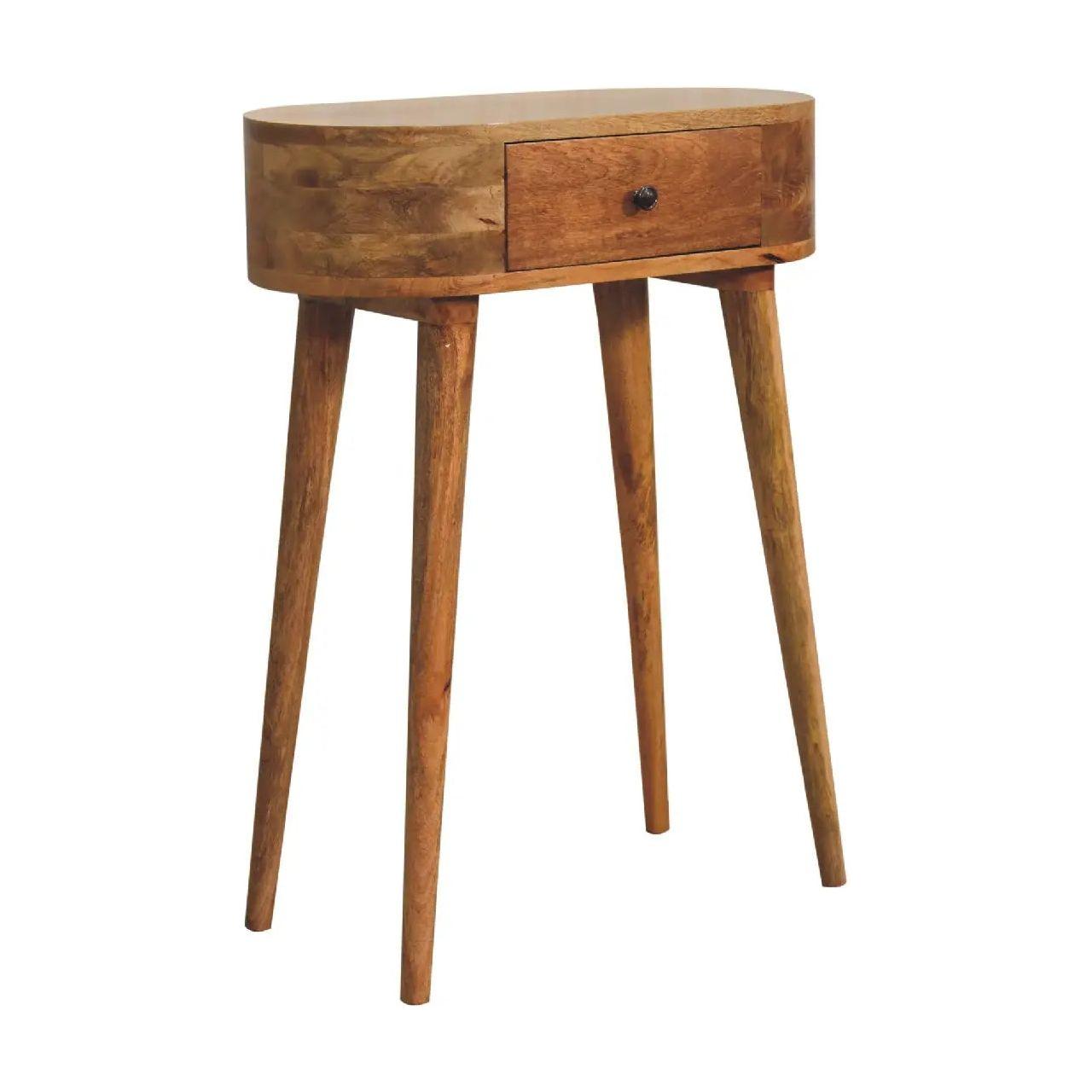 Mini Albion Oak-ish Console - Living with Luxury
