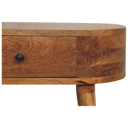 Mini Albion Oak-ish Console - Living with Luxury