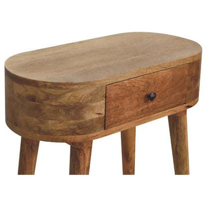 Mini Albion Oak-ish Console - Living with Luxury