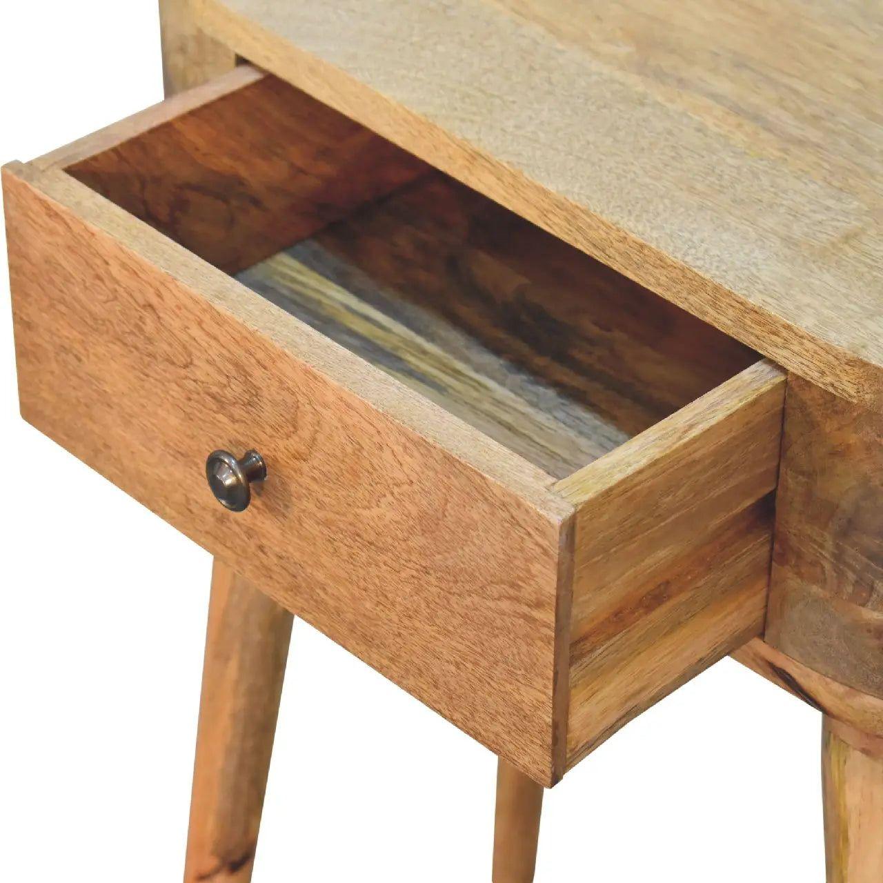 Mini Albion Oak-ish Console - Living with Luxury