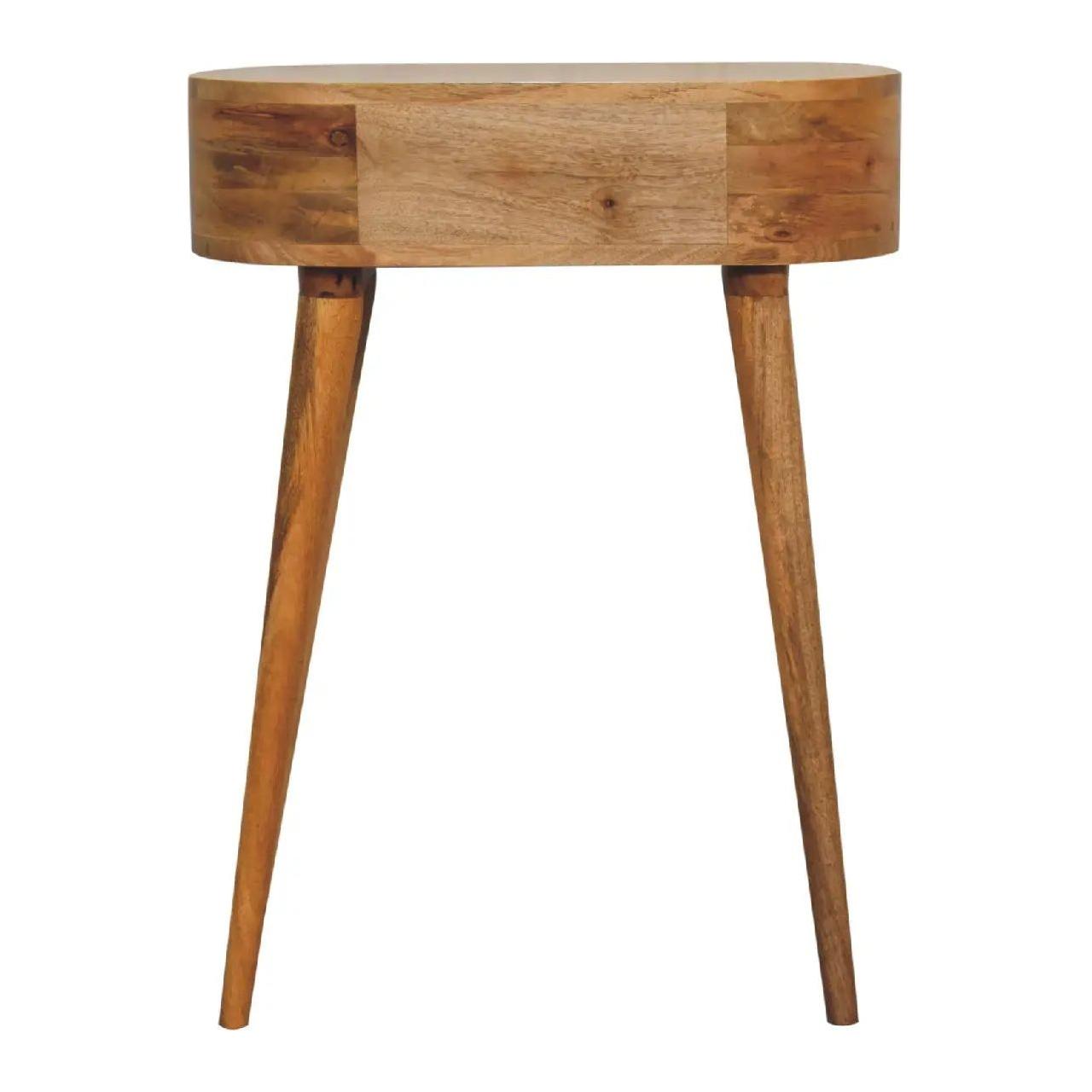 Mini Albion Oak-ish Console - Living with Luxury