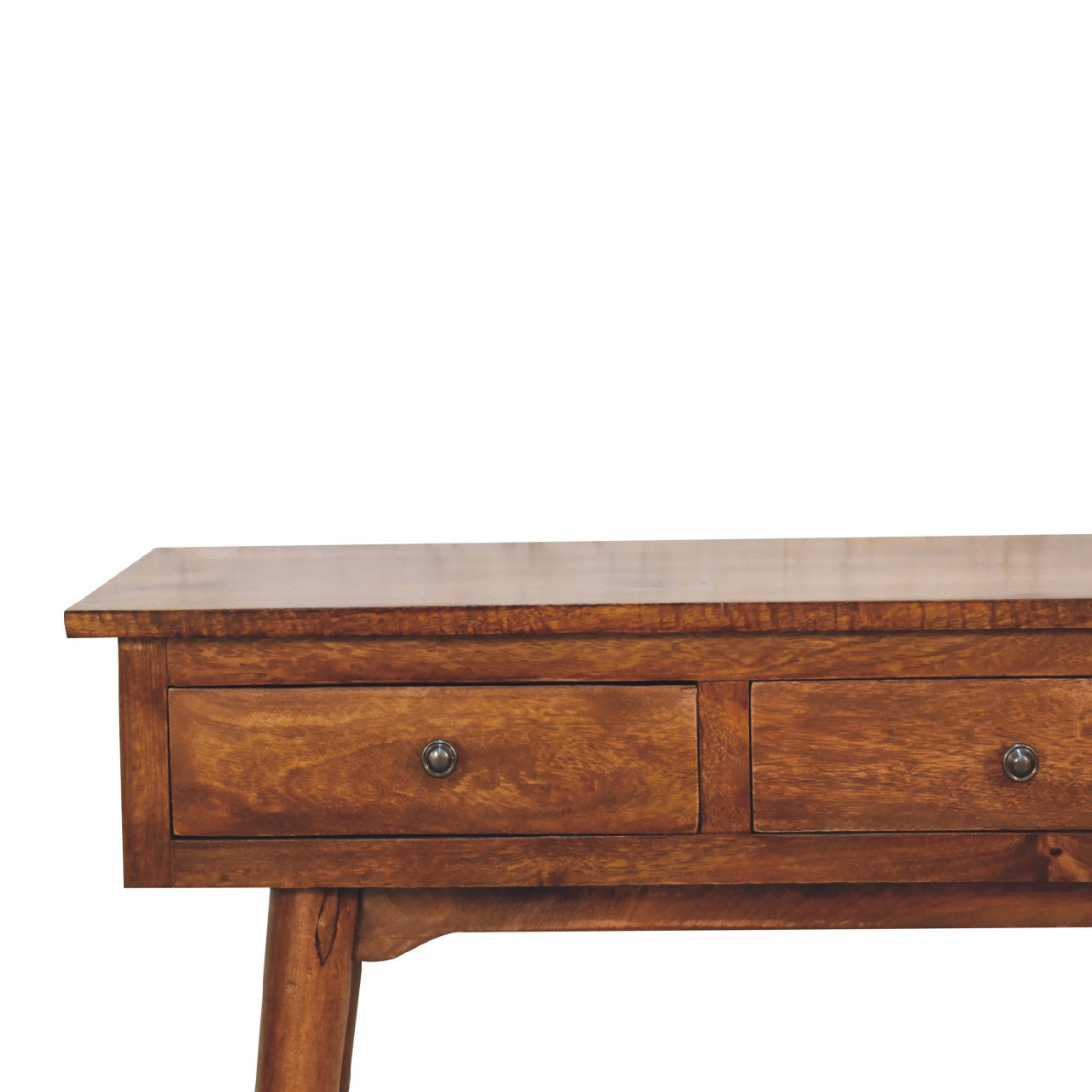 Large 3 Drawer Chestnut Console - Living with Luxury