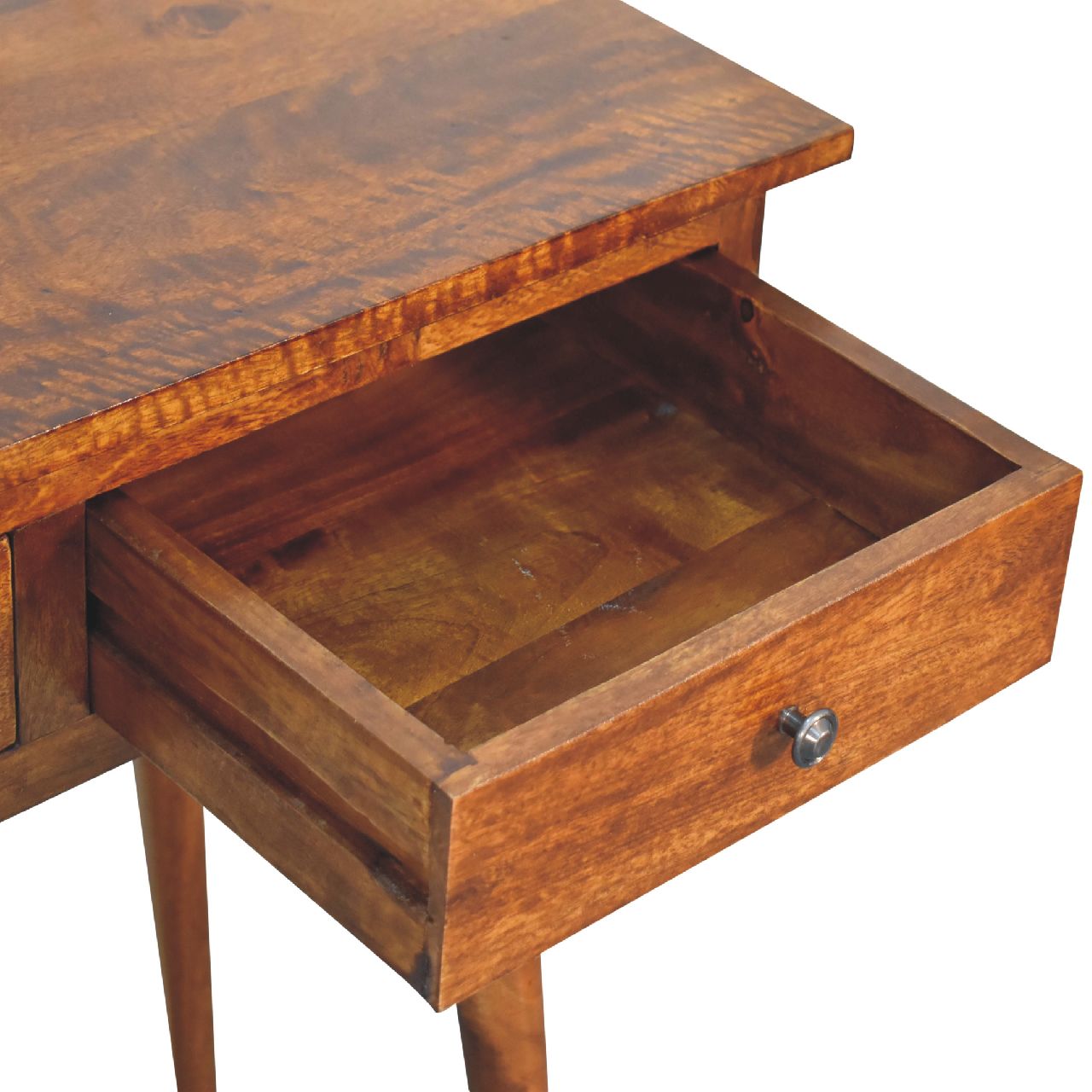 Large 3 Drawer Chestnut Console - Living with Luxury