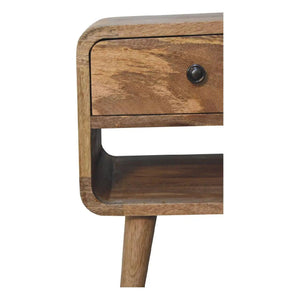 Mini Oak-ish Curve Lower Bedside