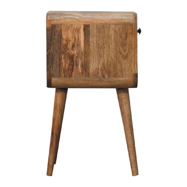 Mini Oak-ish Curve Lower Bedside