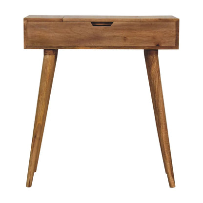 Mini Oak-ish Dressing Table - Living with Luxury