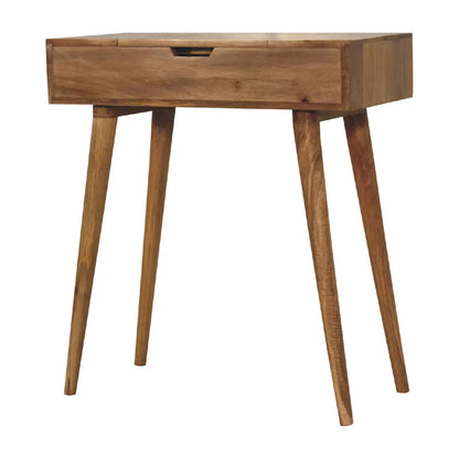 Mini Oak-ish Dressing Table - Living with Luxury