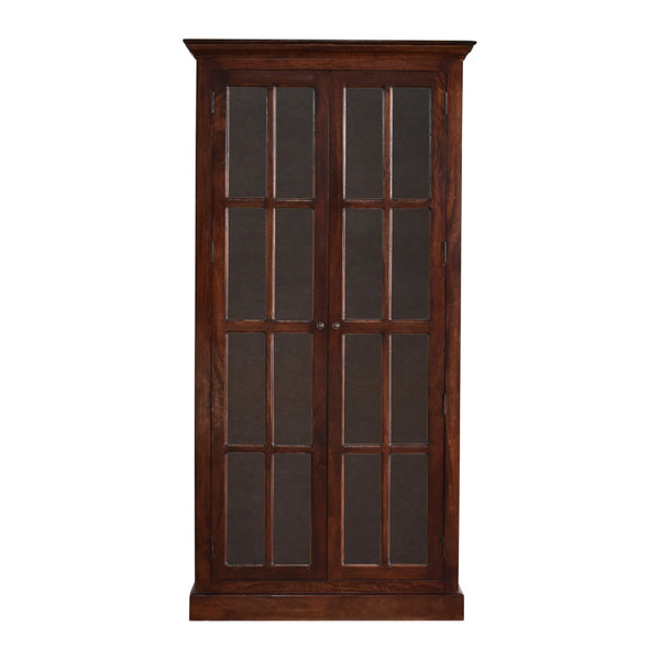 Tall Cherry Glazed Cabinet - Living with Luxury